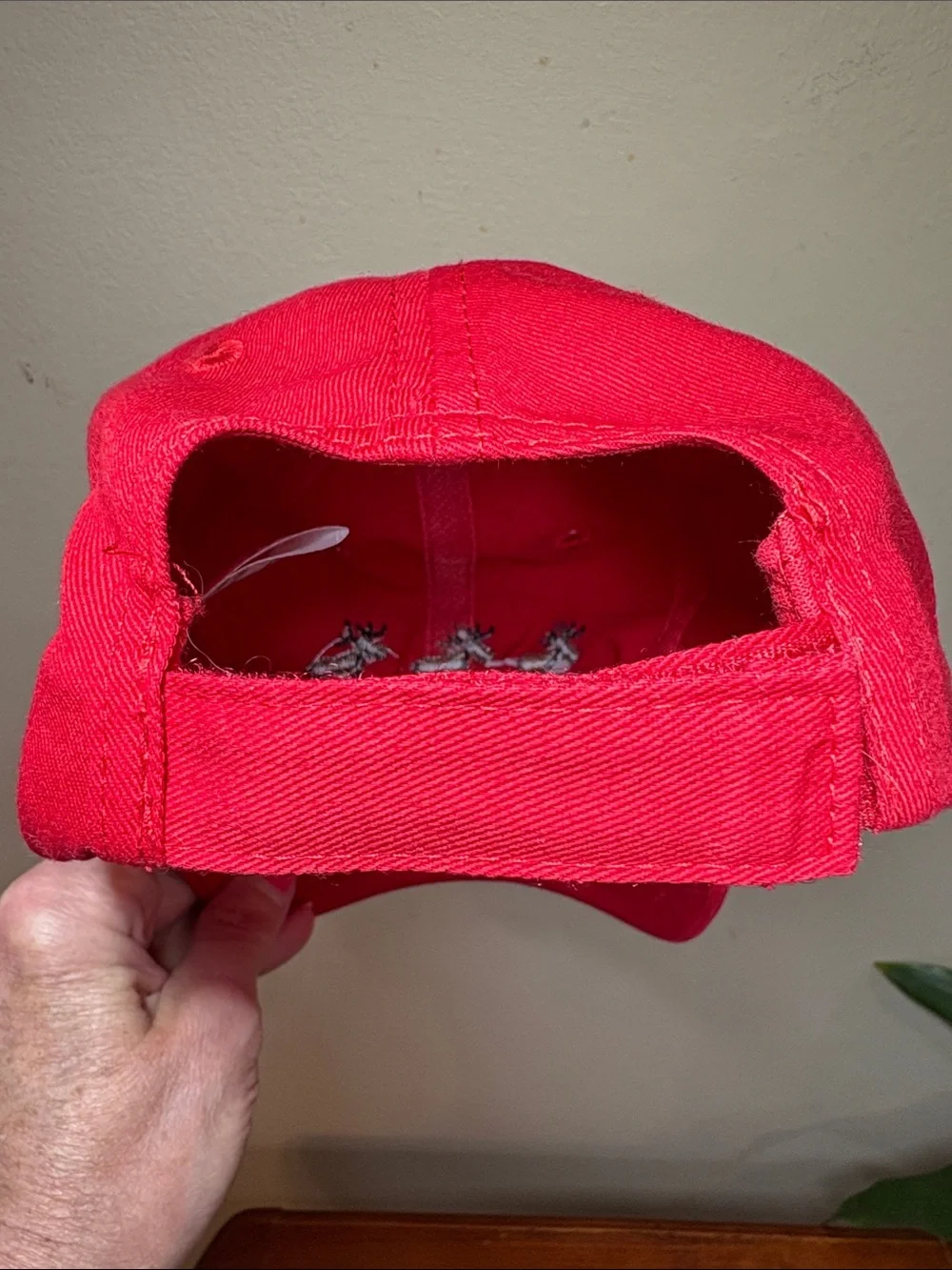 Alaska Kids Red Moose Embroidered Baseball Cap